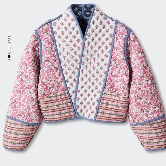 Mango Quilted Reversible Jacket - Picture 12 of 13